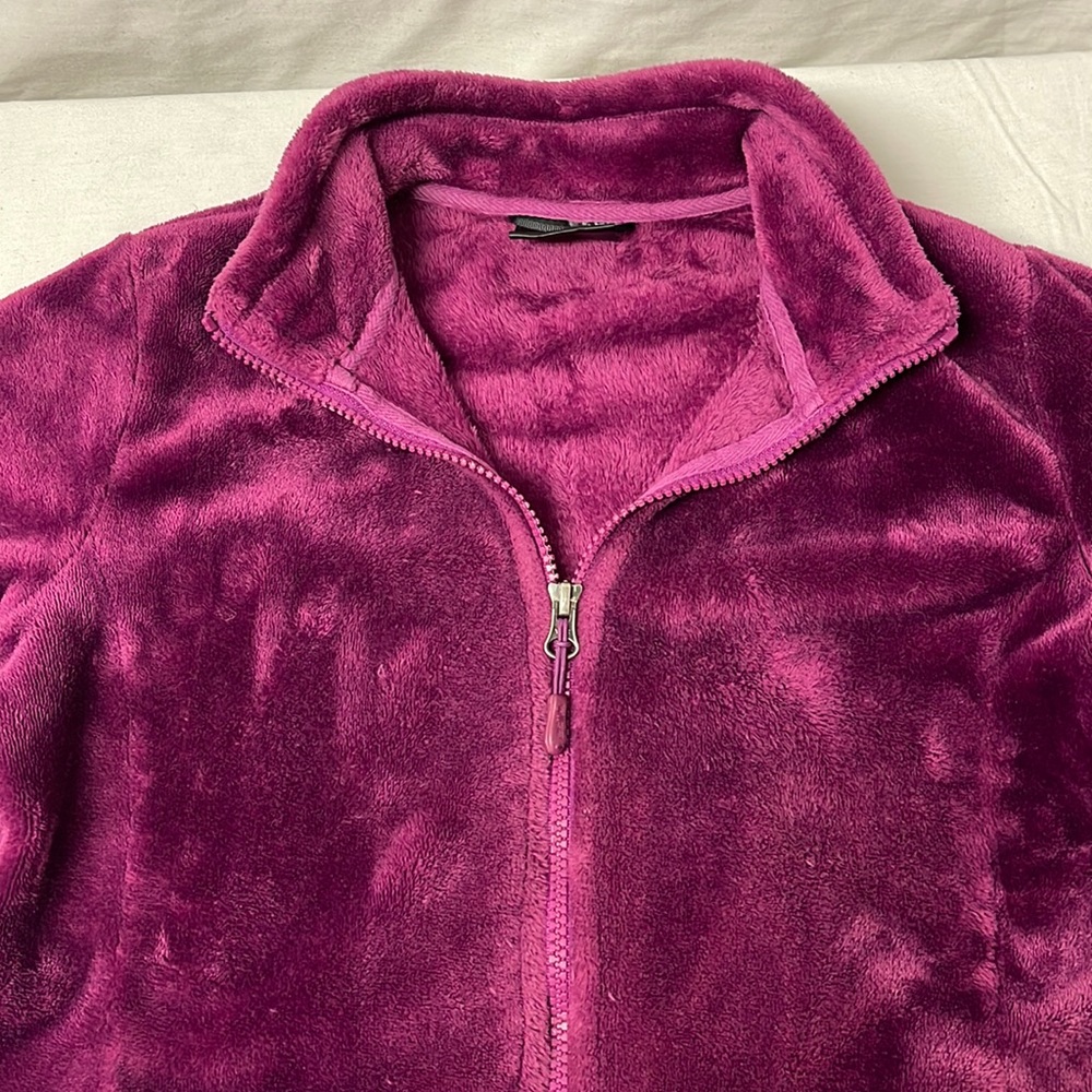 32 Degrees Heat fuzzy purple jacket for Girls Size L (14/16)